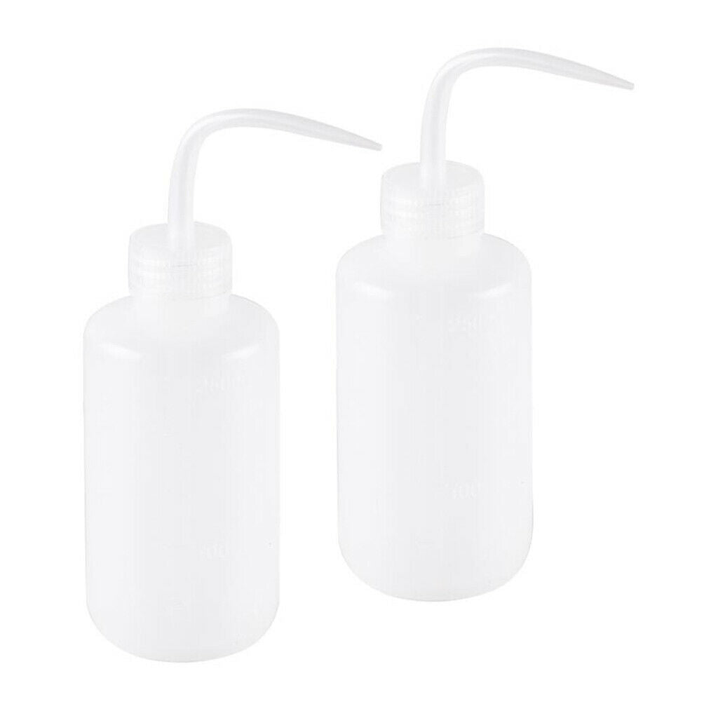 2x Flower Succulent Watering Bottle with Bend Mouth Easy Watering 250ML for