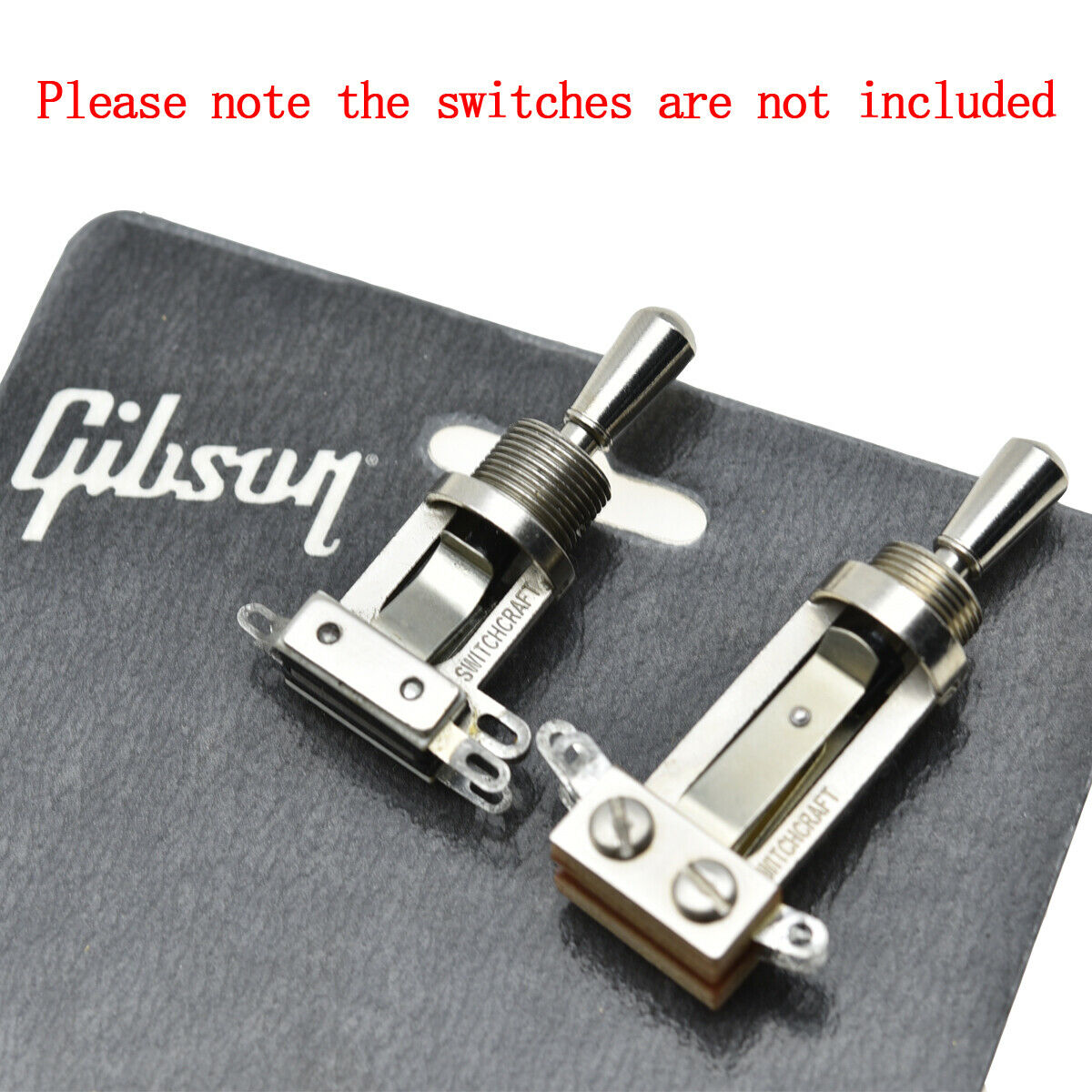 Nickel USA Thread SAE 8-32 Metal 3 Way Toggle Switch Tip Fits Gibson/Switchcraft
