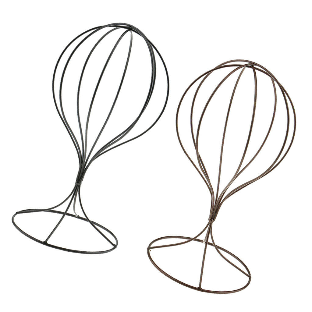 2 lot 20'' Balloon Shape Sturdy Wig Hat Fedora Beret Bonnet Display Stand