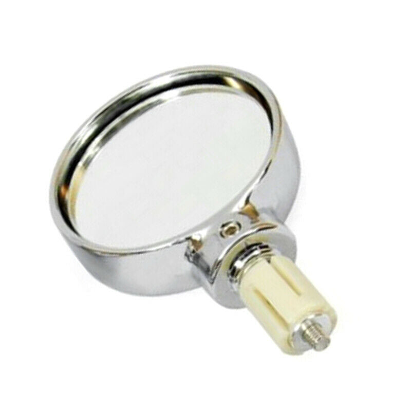 2PCS Universal Motorcycle Rearview Mirrors Side Mirror 7/8" Bar End Side Glass