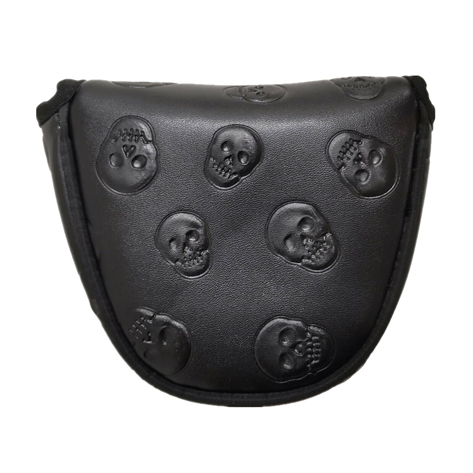 Durable PU Leather Golf Mallet Putter Head Cover Club Protector Headcover