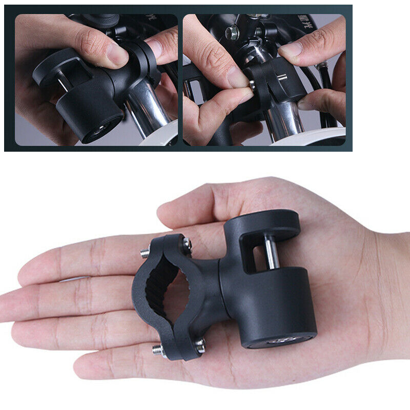 Motorbike Scooter Handlebar Helmet Lock Anti-theft 360Â° Rotatable Hook Portable