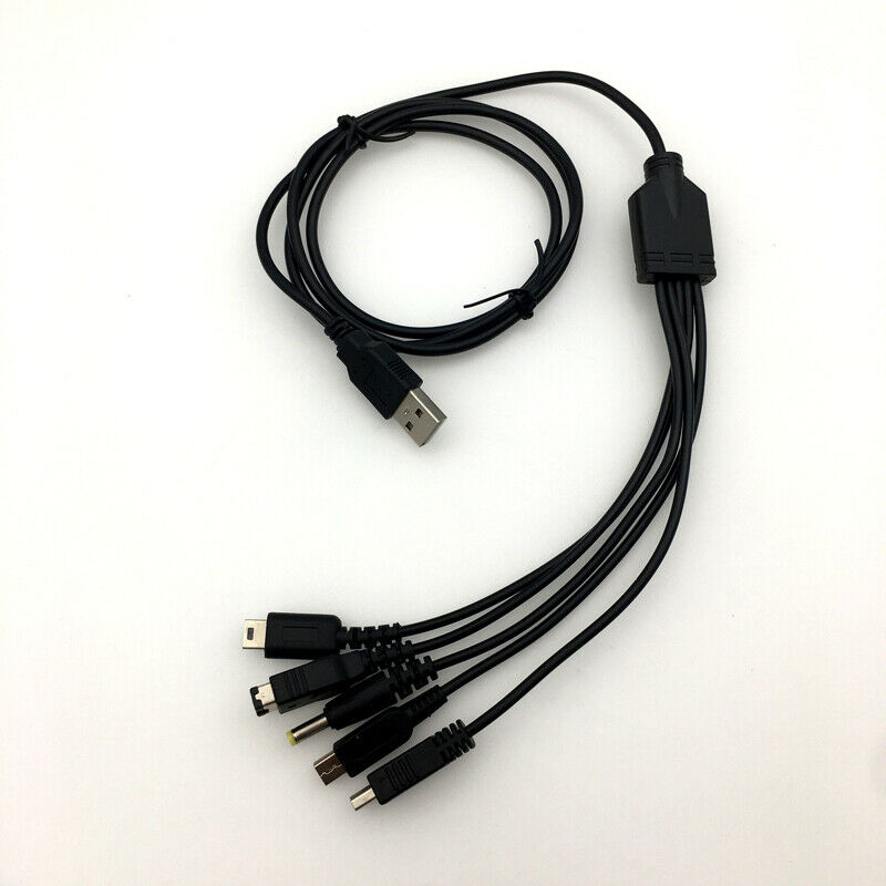 USB Charger Charging Cable Cord for Nintendo NDSL/NDS NDSIXL 3DS/PSP/WiiU GBA SP