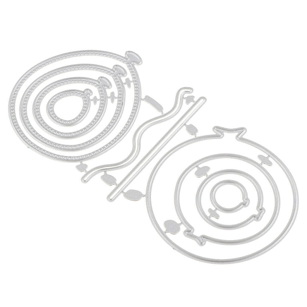 Die Cutting Template Scrapbooking Stencils With Balloon Shape, Cards, Photo