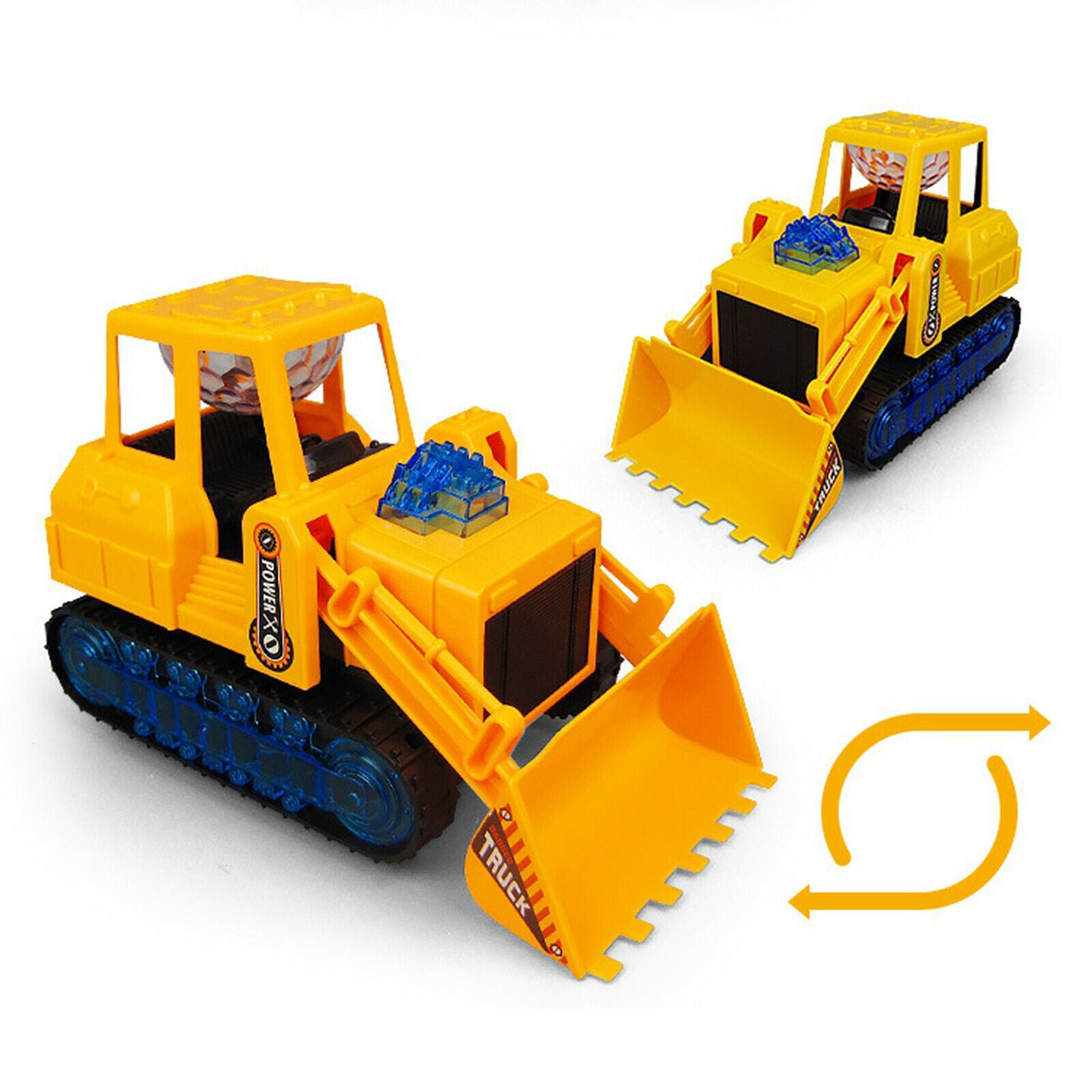 Kids Children Musical Funny LED Electric Construction Vehicle Bulldozer Truck