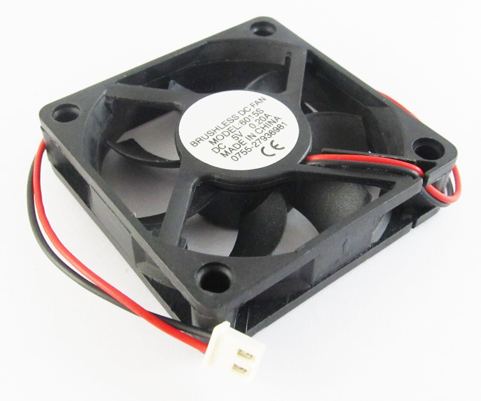 10pcs Brushless DC Cooling Fan 60x60x15mm 60mm 24V 6015 2 wire new