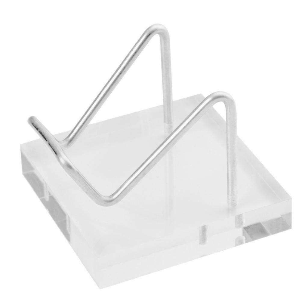 Acrylic Crystal Display Stand For Stones Mineral Specimens Amethyst Display