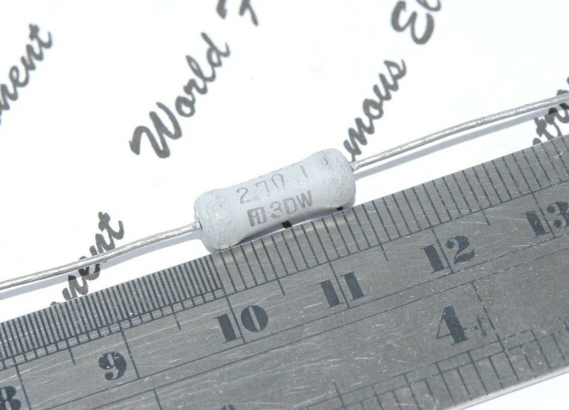2pcs - RNU2 10R 2W 5% Wire Wound Resistor