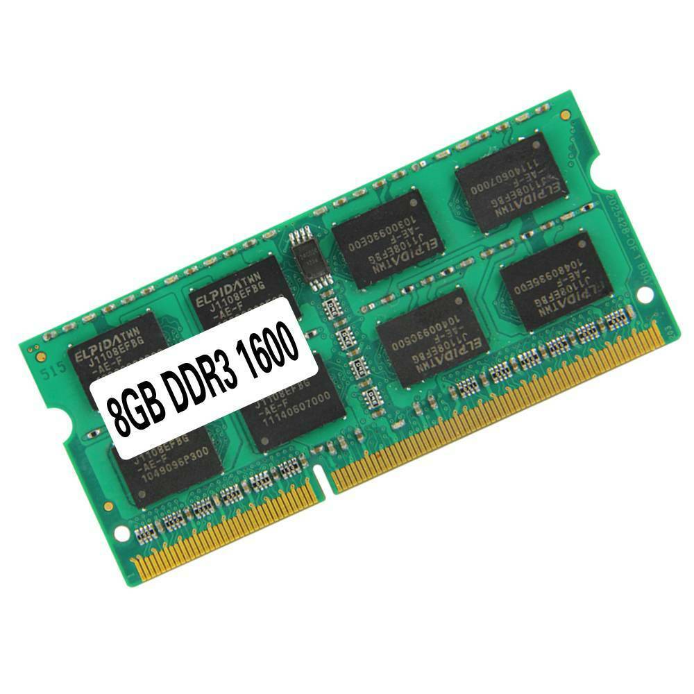 DDR3 8GB 1600MHz (PC3 12800) 204-pin 1.5V Laptop Memory Compatible INTEL AMD!!