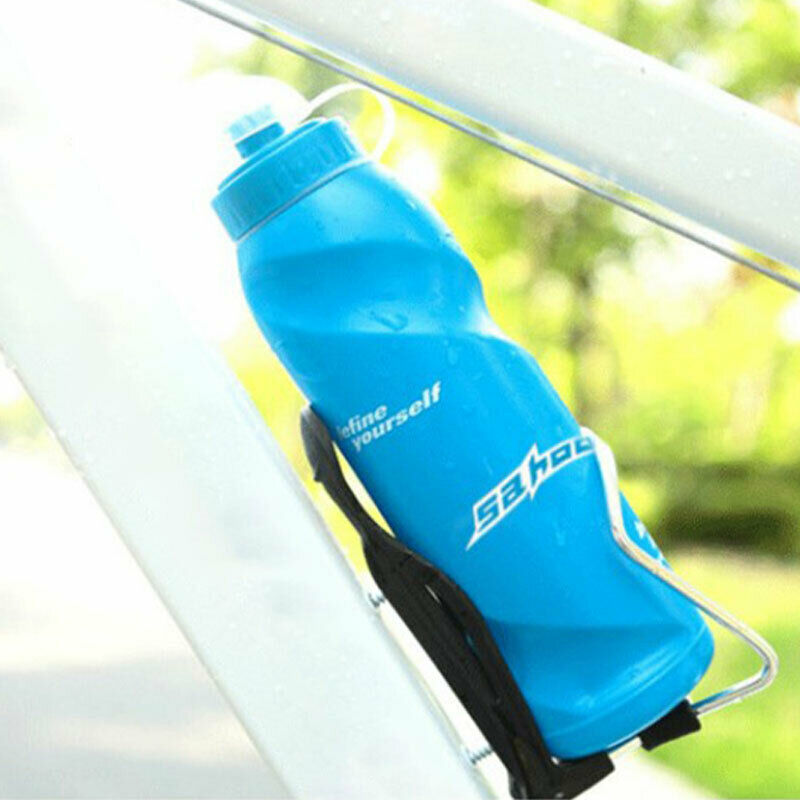 Outdoor 700ml Bicycle Bike Soft  Water Drink Bottle Hand Press Travel k.l8