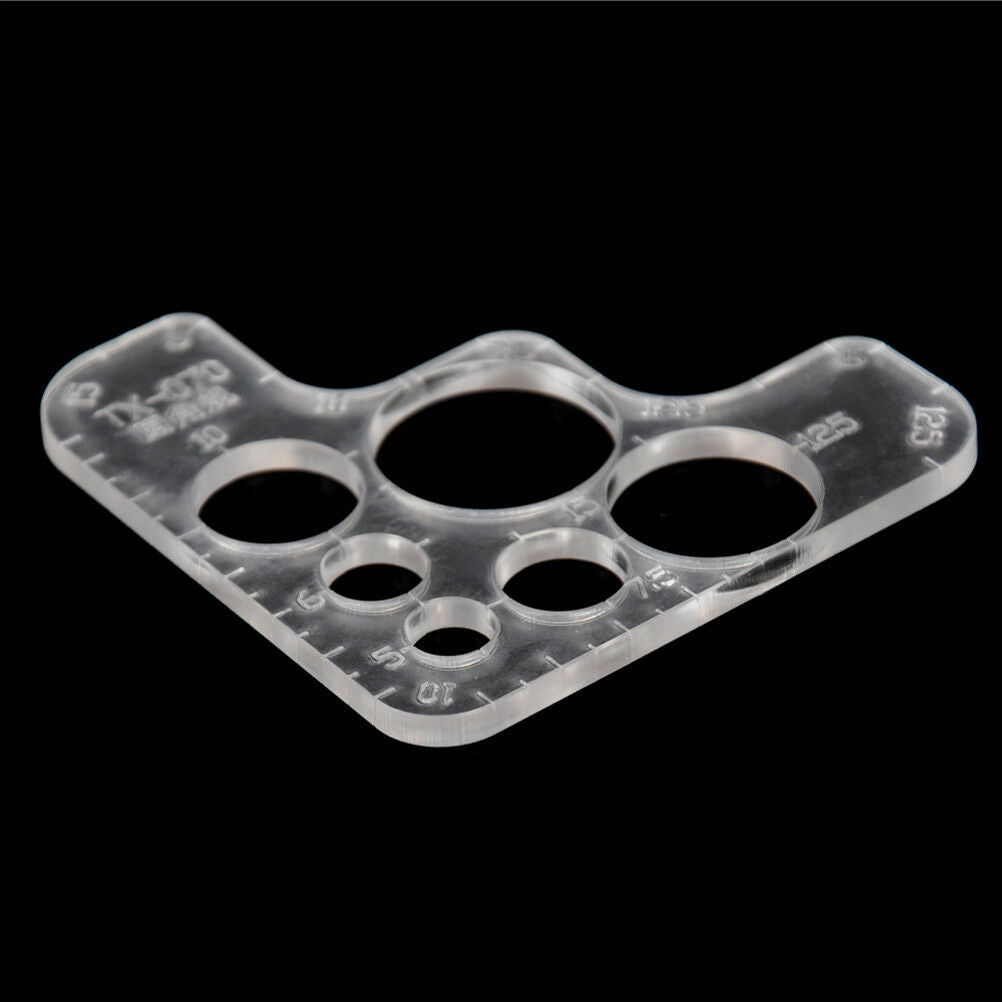 DX-20 Acrylic R Round Corner Module Leather Craft DIY Hand Board Tool 90*9.l8
