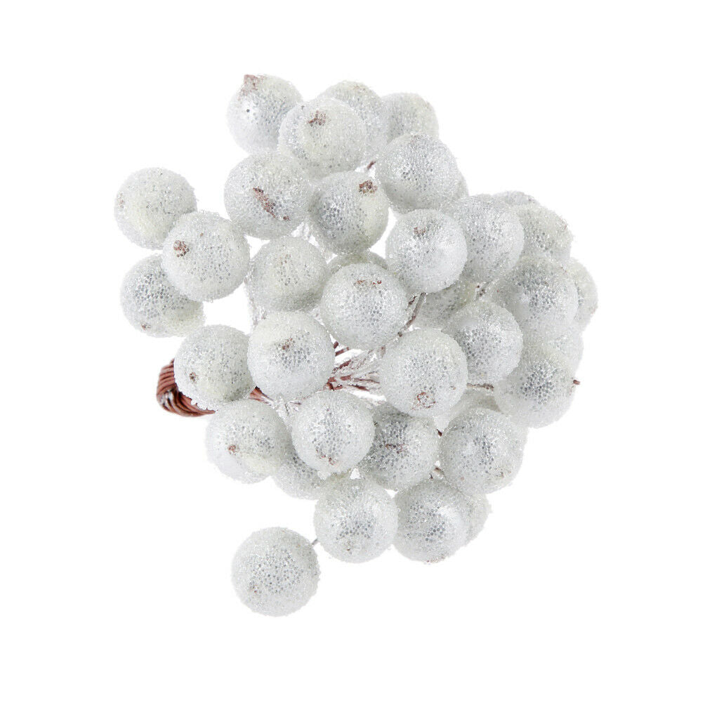 400x  Frosted Fruit Berry Holly Artificial