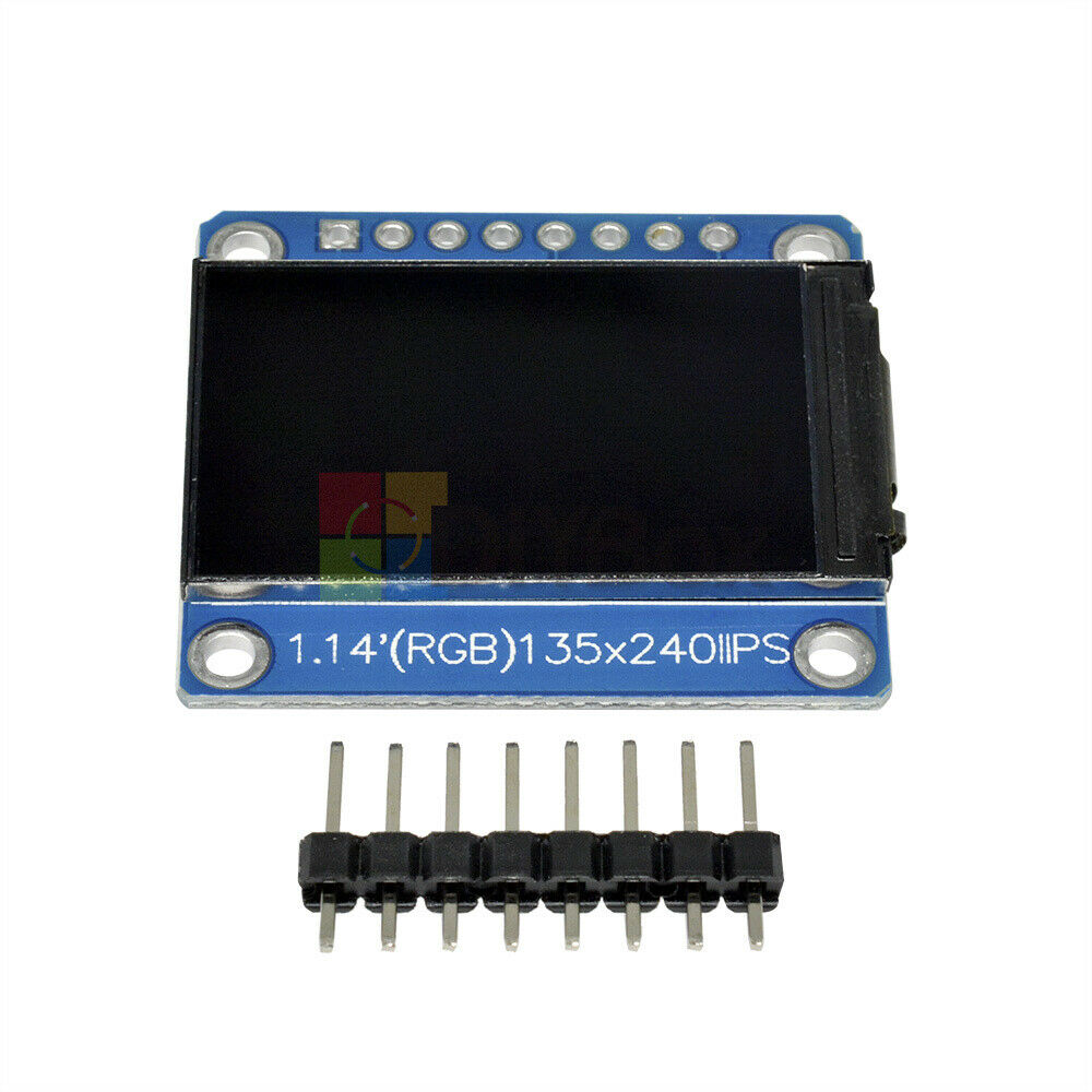 1.14 Inch Color IPS TFT LCD Display Screen Board for ST7789 8Pin 4 Wire SPI Port
