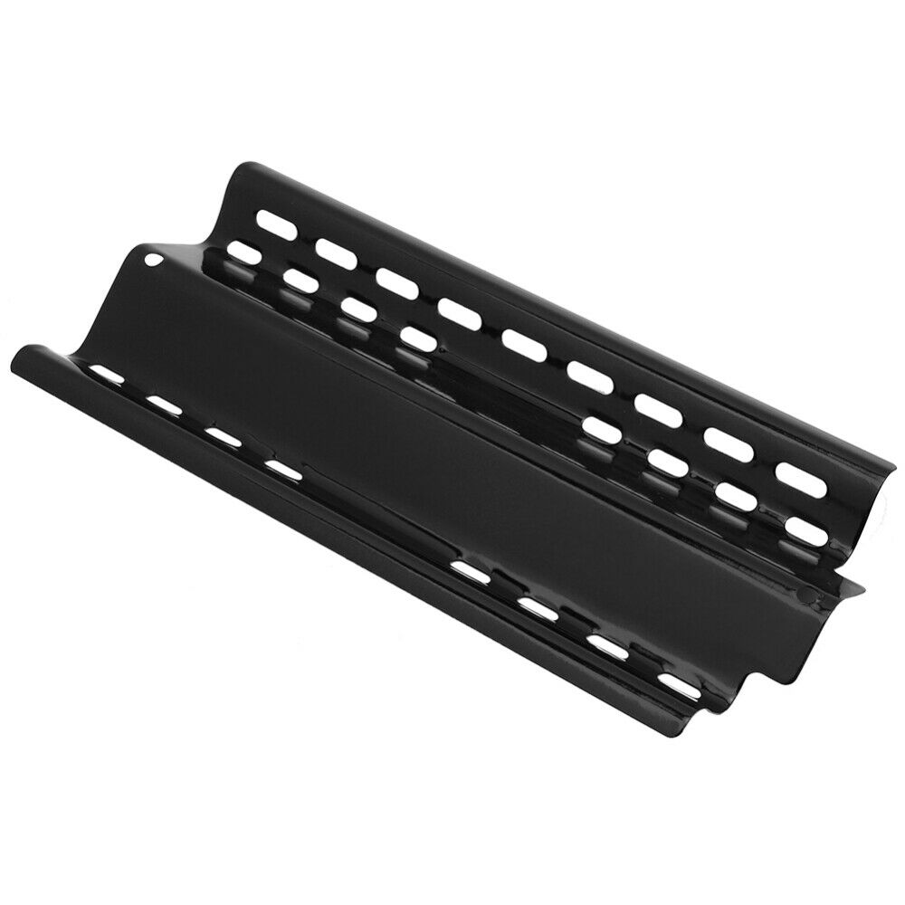 4pcs Barbecue Heat Plate Heavy Duty Adjustable Porcelain Steel Heat Shield BBQ