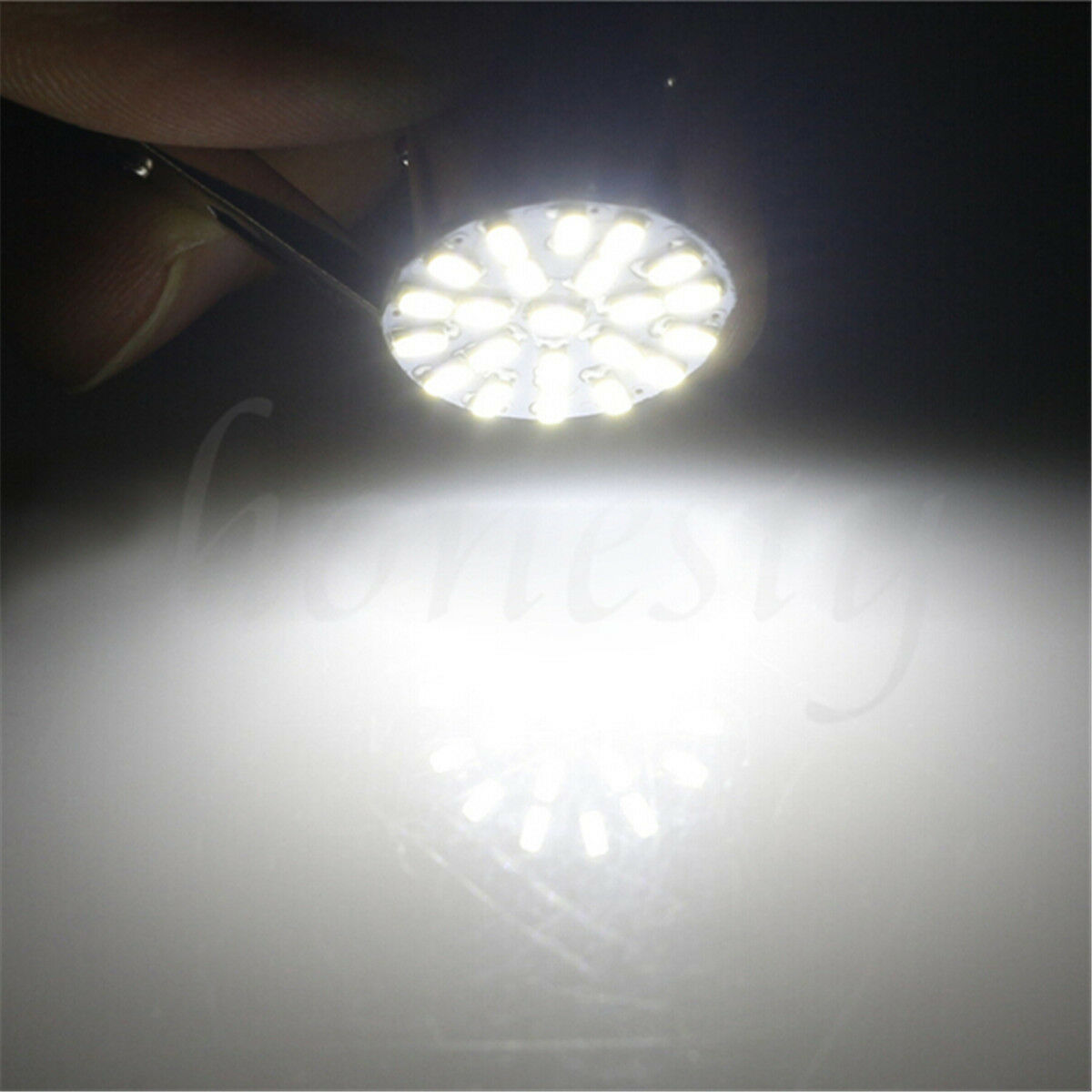 2X Super White 1156 24SMD 3014 LED  Car Tail Turn Signal Backup Light Bulb 12V