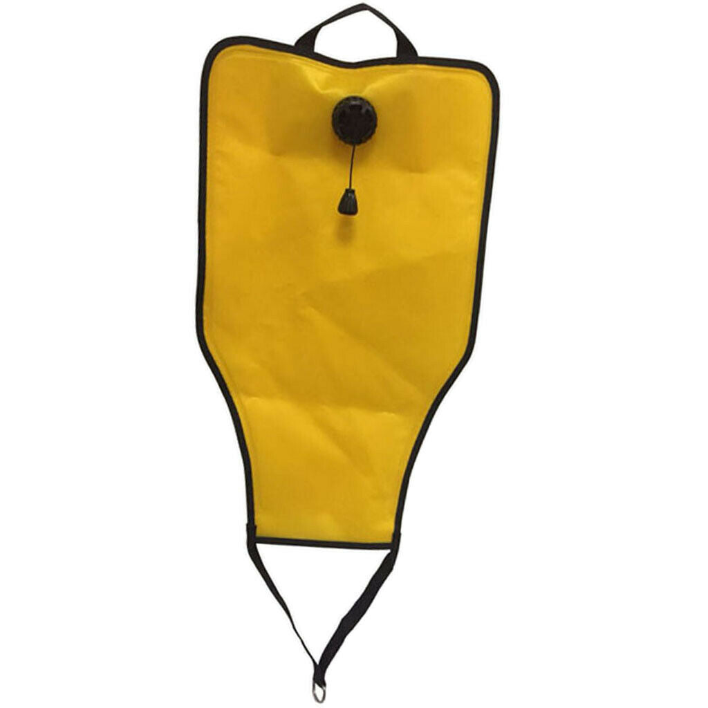 Scuba Dive Lift Bag, Diving Surface Marker Buoy Float & D Ring, Loop Strap, Dump