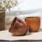 Small Traditional Handmade Natural Solid Wood Wine Cup Wooden Tea Drinking Mug