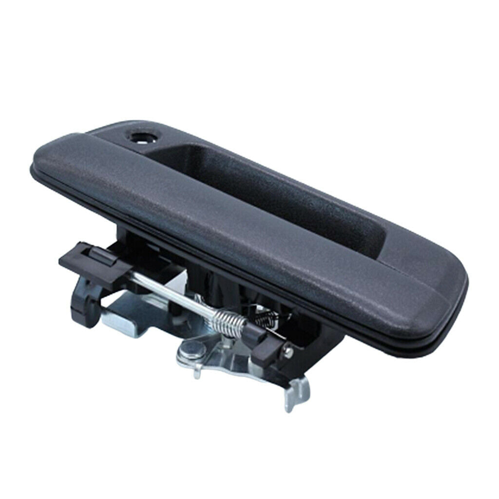 Black Tailgate Tail Gate Handle &Bezel Trim Kit for Chevy GMC Pickup Truck