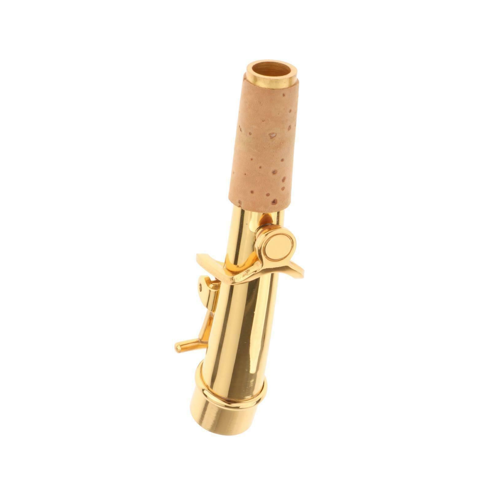 Brass Soprano Saxophone Bend Neck Woodwind Instrument Replacements Parts