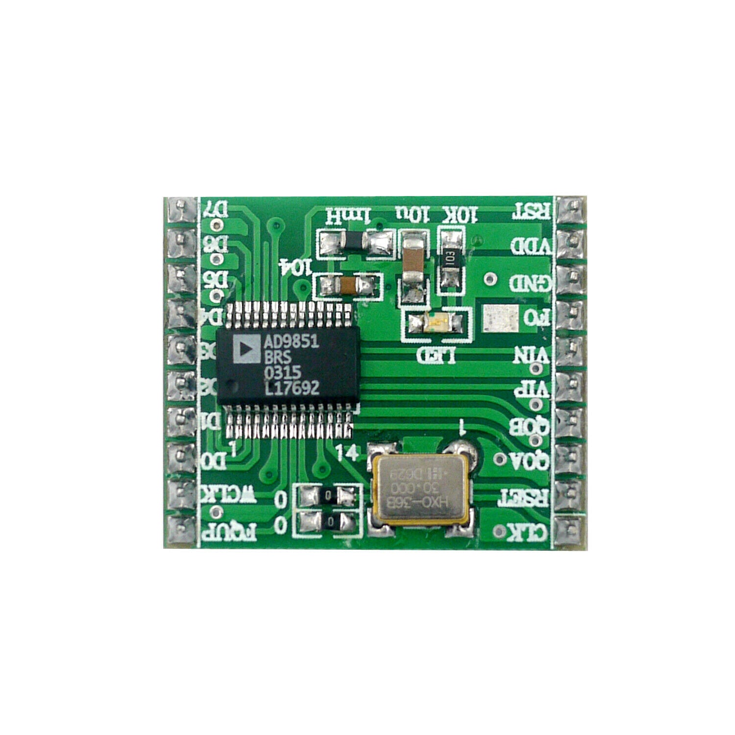 AD9851 DDS RF Generator RF Signal Source 0-70MHz  High Precision