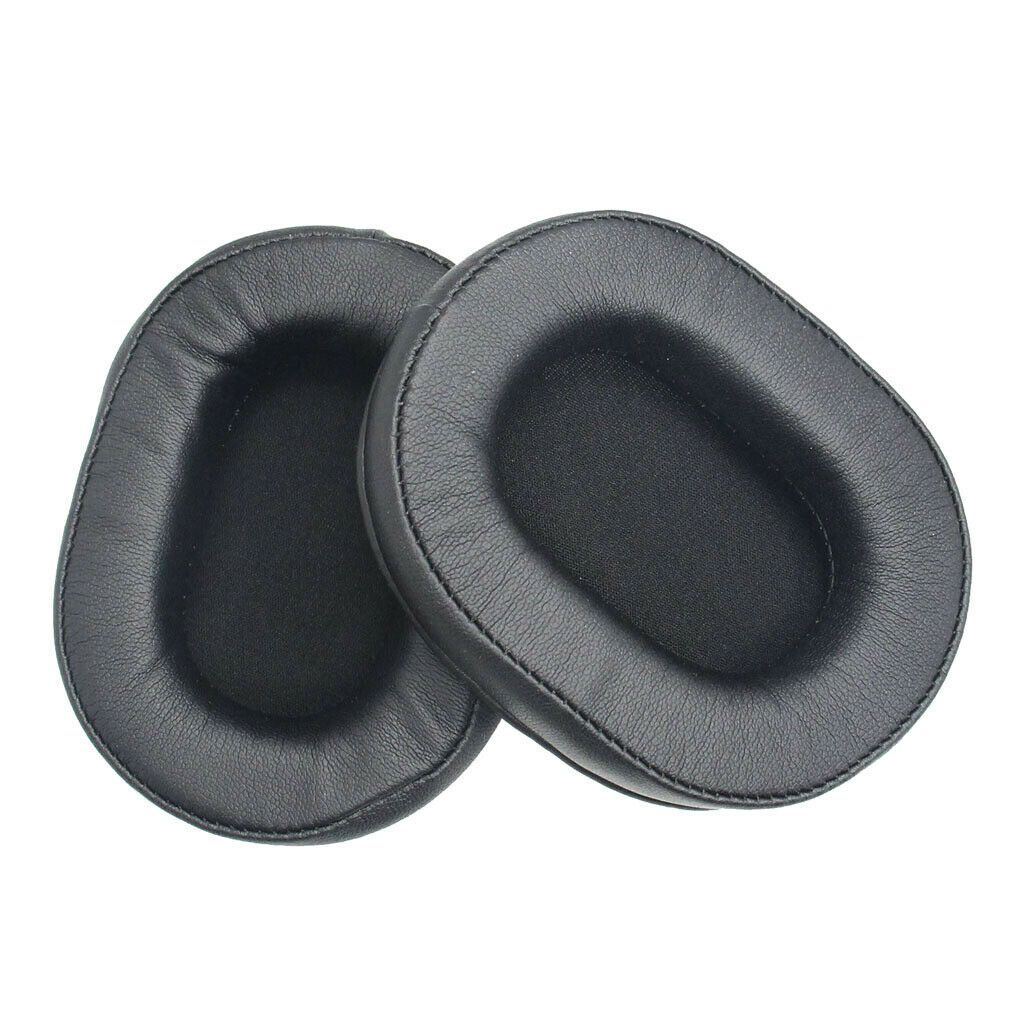 1 Pair Headphones Ear Pad Cushion for   MSR7 M50X M20 M40 Black