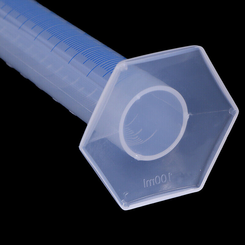 100ml measuring cylinder blue scale acid and alkali resistant measuri.l8