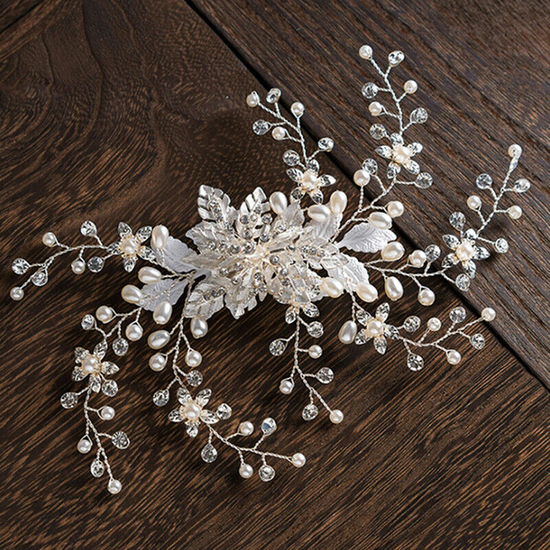 New Bridal Handmade Head flower Wedding Dress Hair Accessories Hair Clip OIA TH