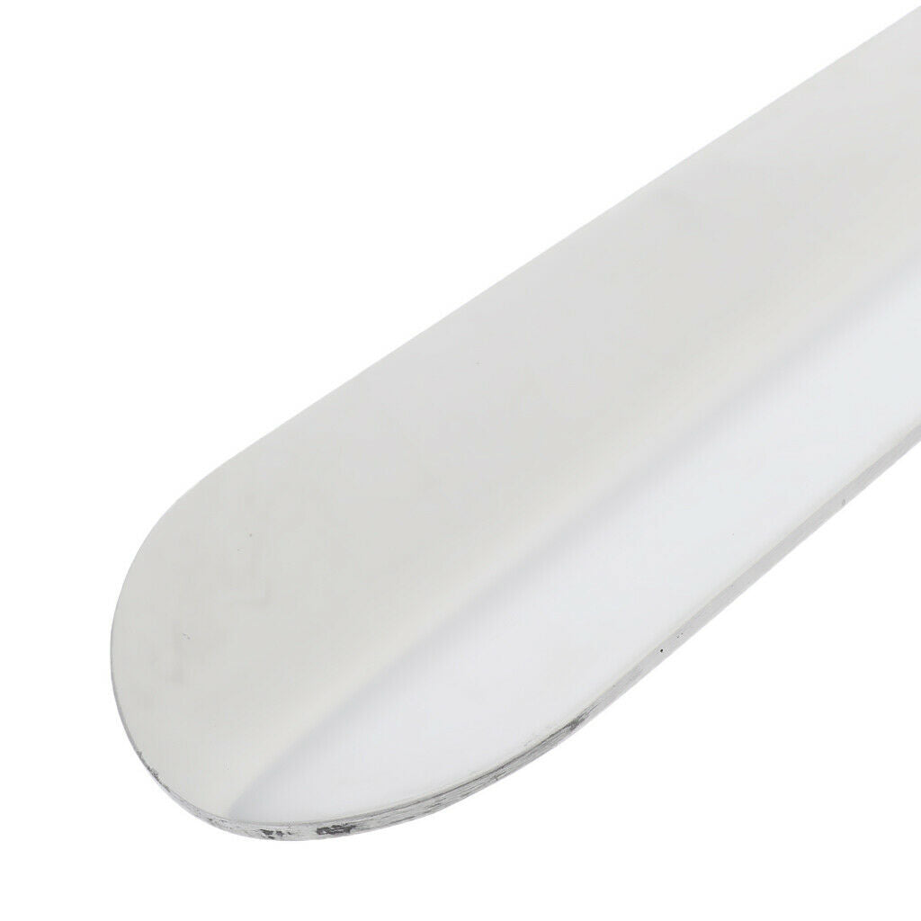 Stainless Steel Shoehorn with Paracord Long Handled Shoehorn Unisex Gray