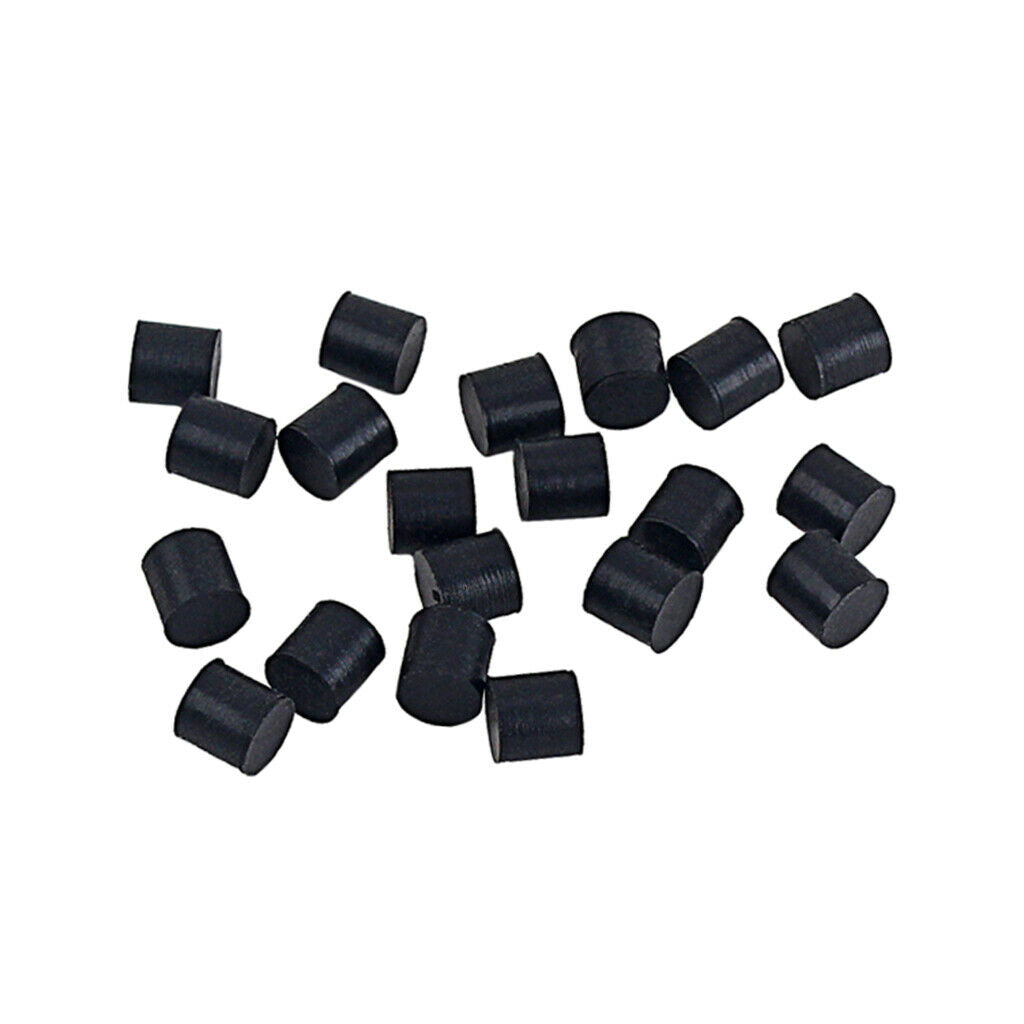 20Pcs Alto Horn Silicone Flexible Pads Brass DIY Parts Buffering Accessory 5mm