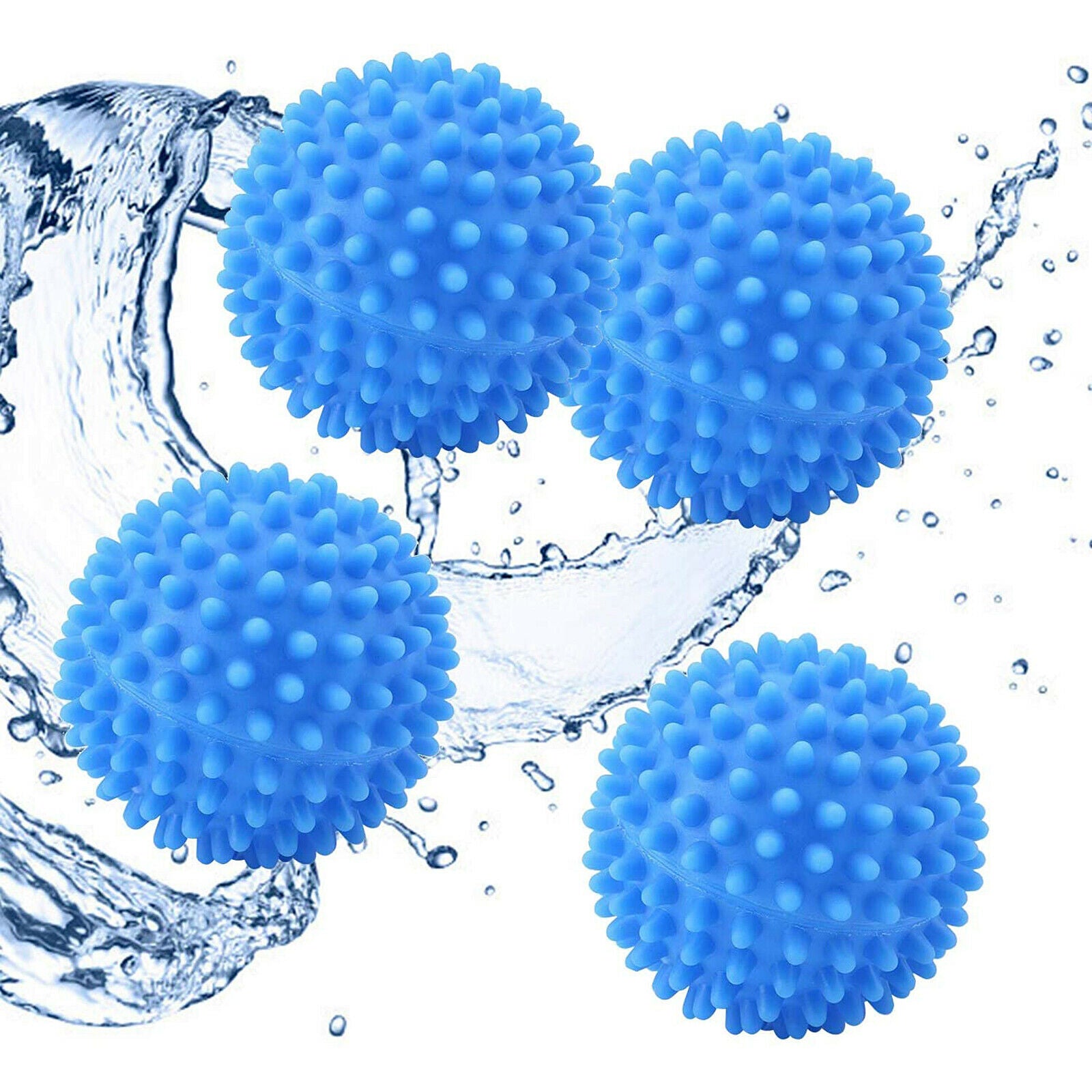 Washing Laundry Ball Dryer Balls 4pcs/Set Home Clothes 4Pcs PVC Reusable New