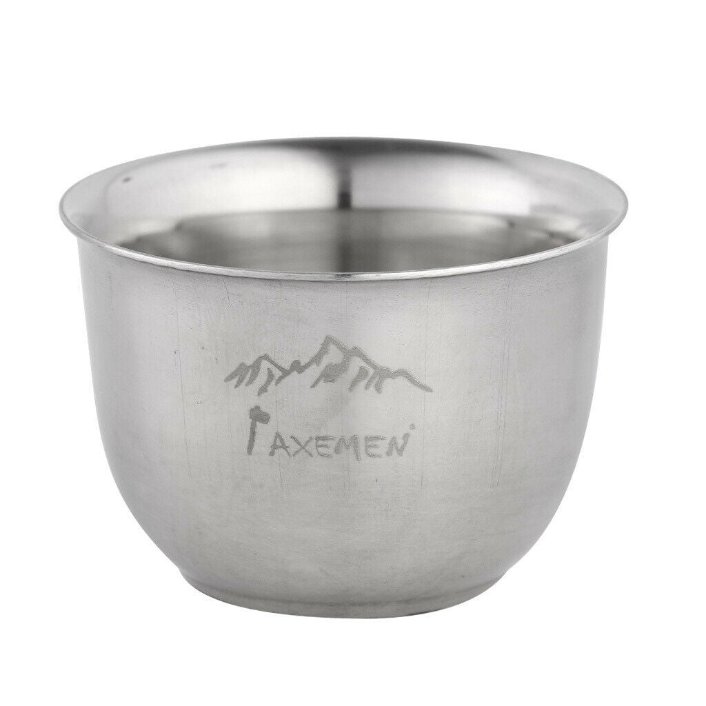 50ml Double Layer Stainless Steel Outdoor Camping Hiking Cup Coffee Milk Tea