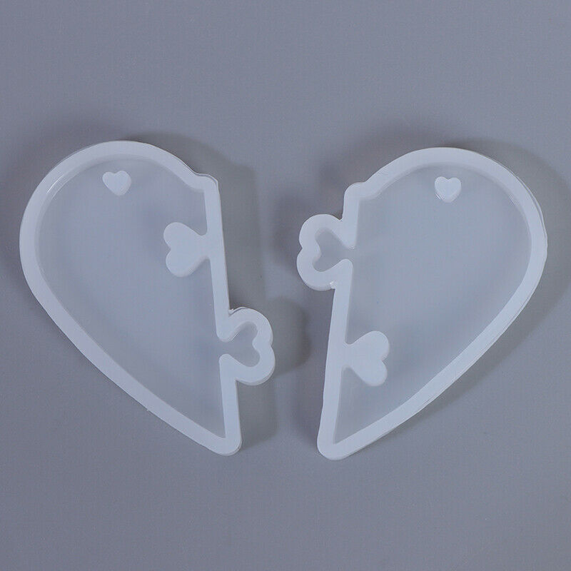Jewelry Liquid Silicone Mold Love Heart Charms Pendant Molds For Making J.l8