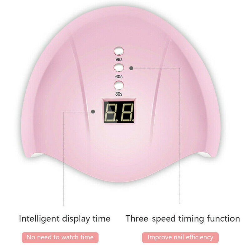 36W Nail Art USB Nail Lamp UV 12 led Light Nail Gel Dryer Curing Polish Mach,`BD