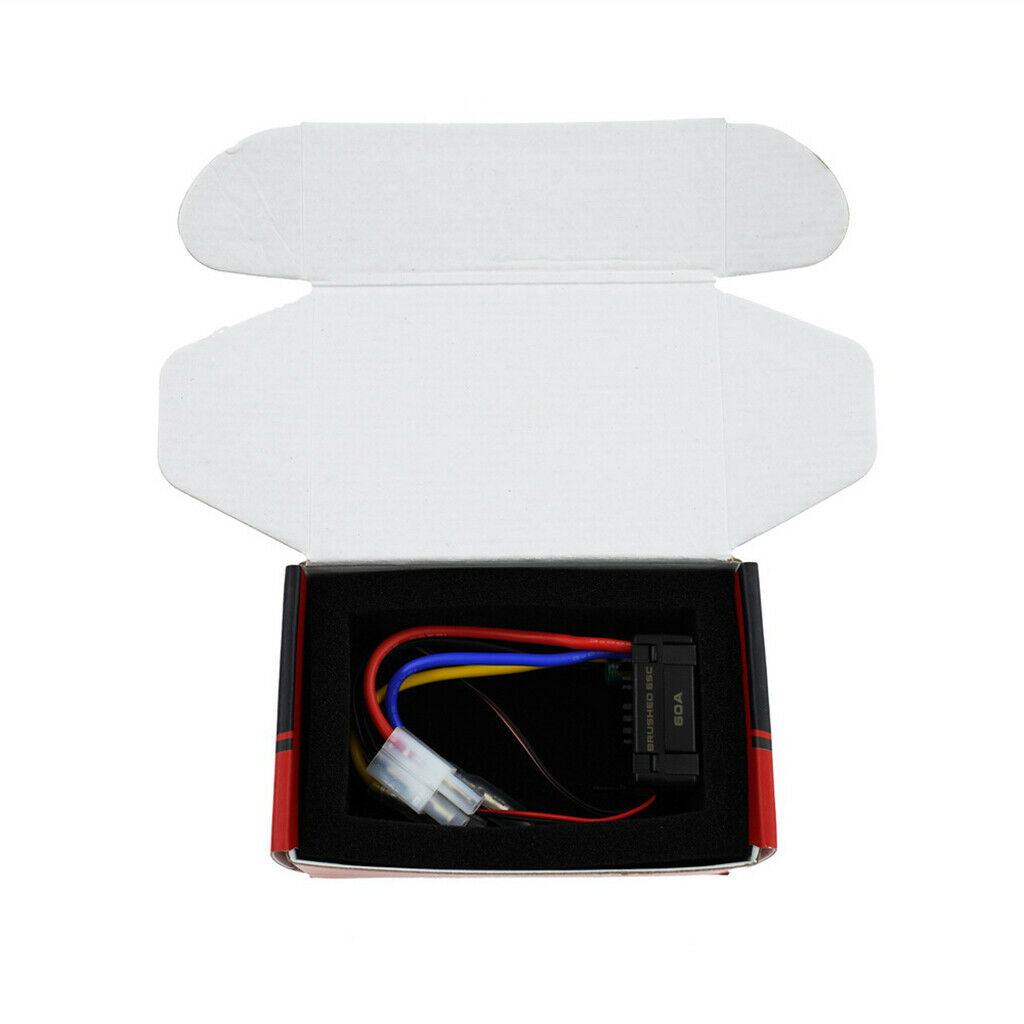 60A Brushed ESC Speed Controller for MN G500 MN86K RC Crawler Car Accs