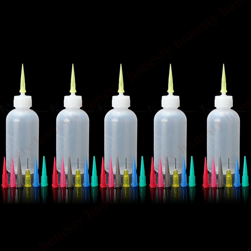 3X Jam Painting Squeeze Bottles 35 Nozzles Cake Decorating Craft Frosting Sauce