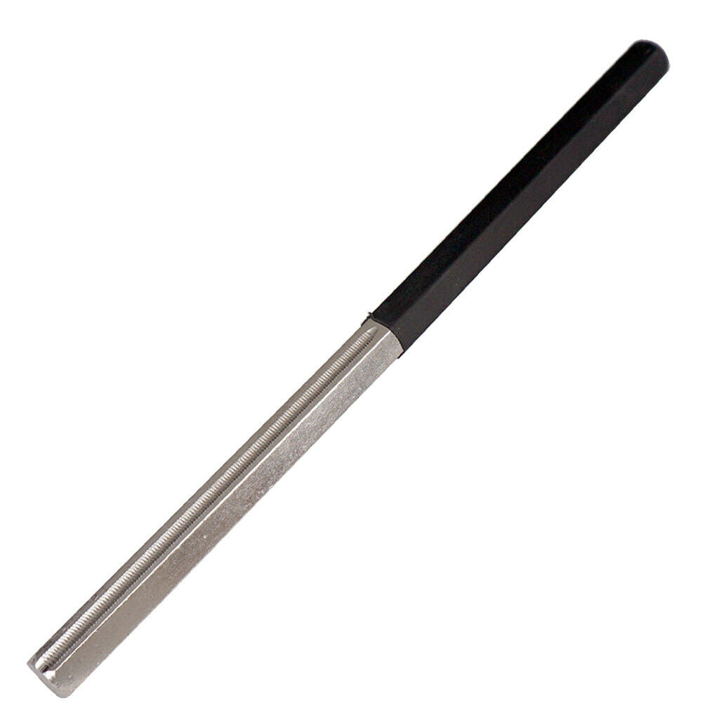 Guitar Fret Crowning File Dressing File Luthiers Tool Black Gray Easy To Grip,
