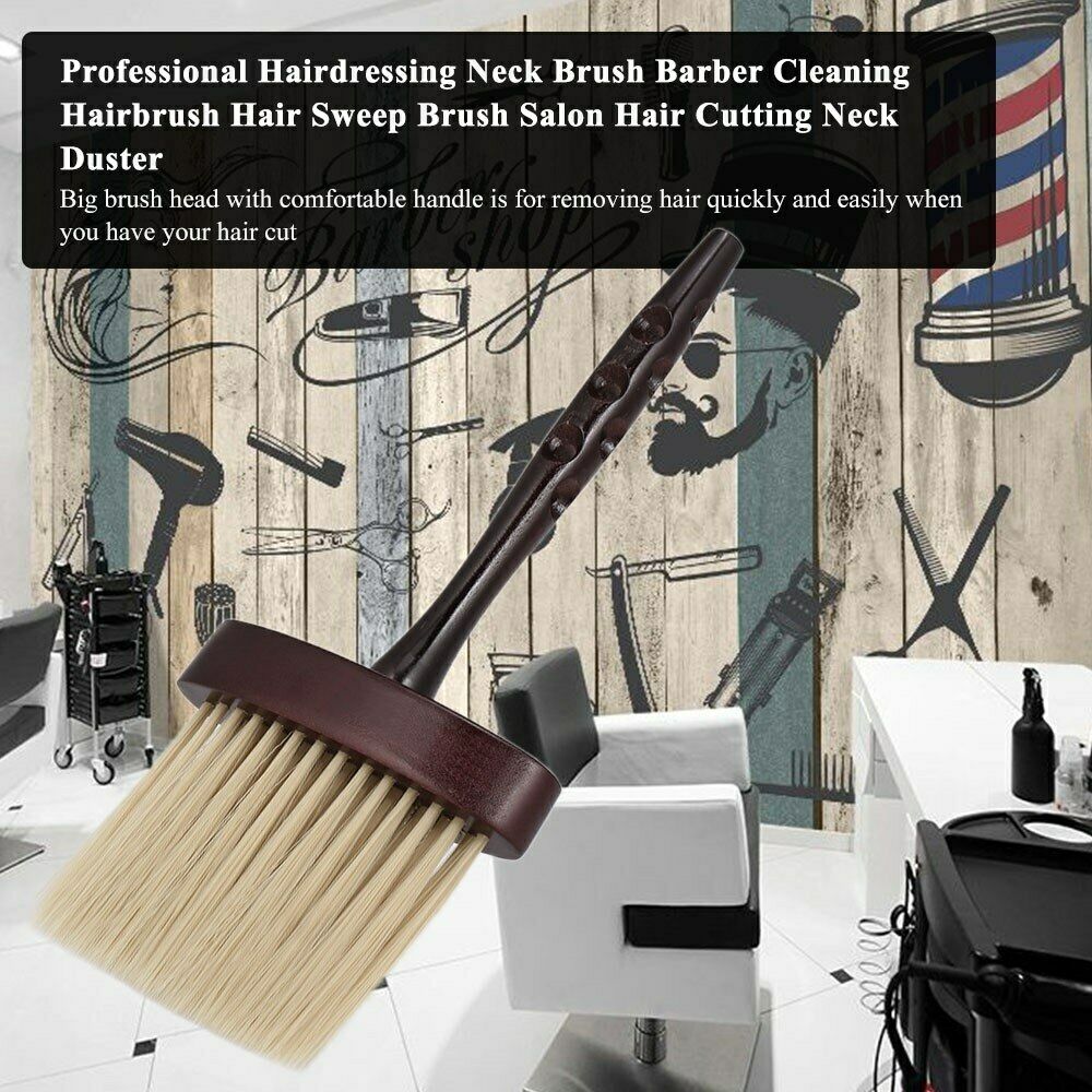 Professional Hairdressing Neck Brush Barber Cleaning Hairbrush Hair Sweep Salon