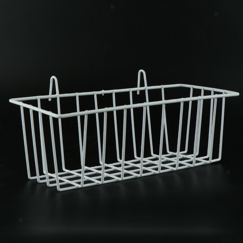 5Pcs Wall Grid Panel Hanging Basket Wall Decoration Organizer, Multi-Functional