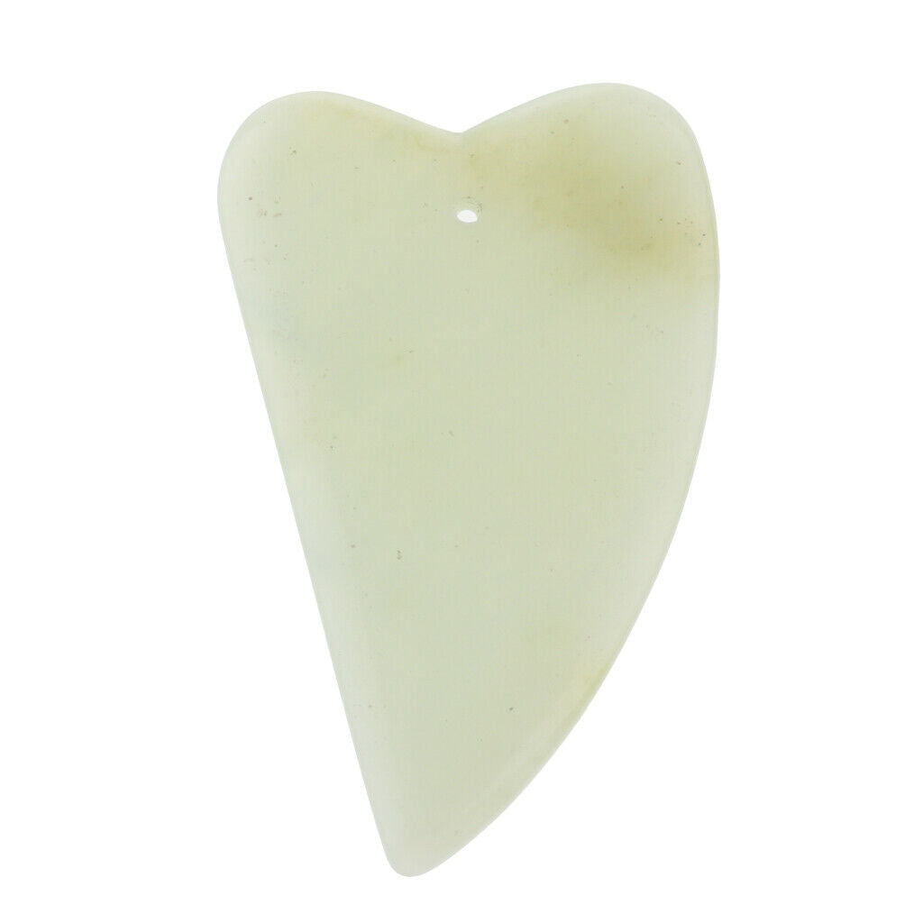 Natural Hsiuyen Jade GuaSha Scraping Massage Tools for SPA Acupuncture 02