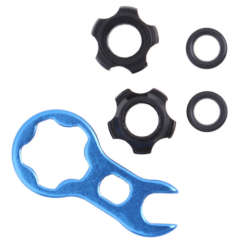 Road Mountain Bike Bicycle Gas Air Nozzle Tire Presta Valve Core Nut ScY1