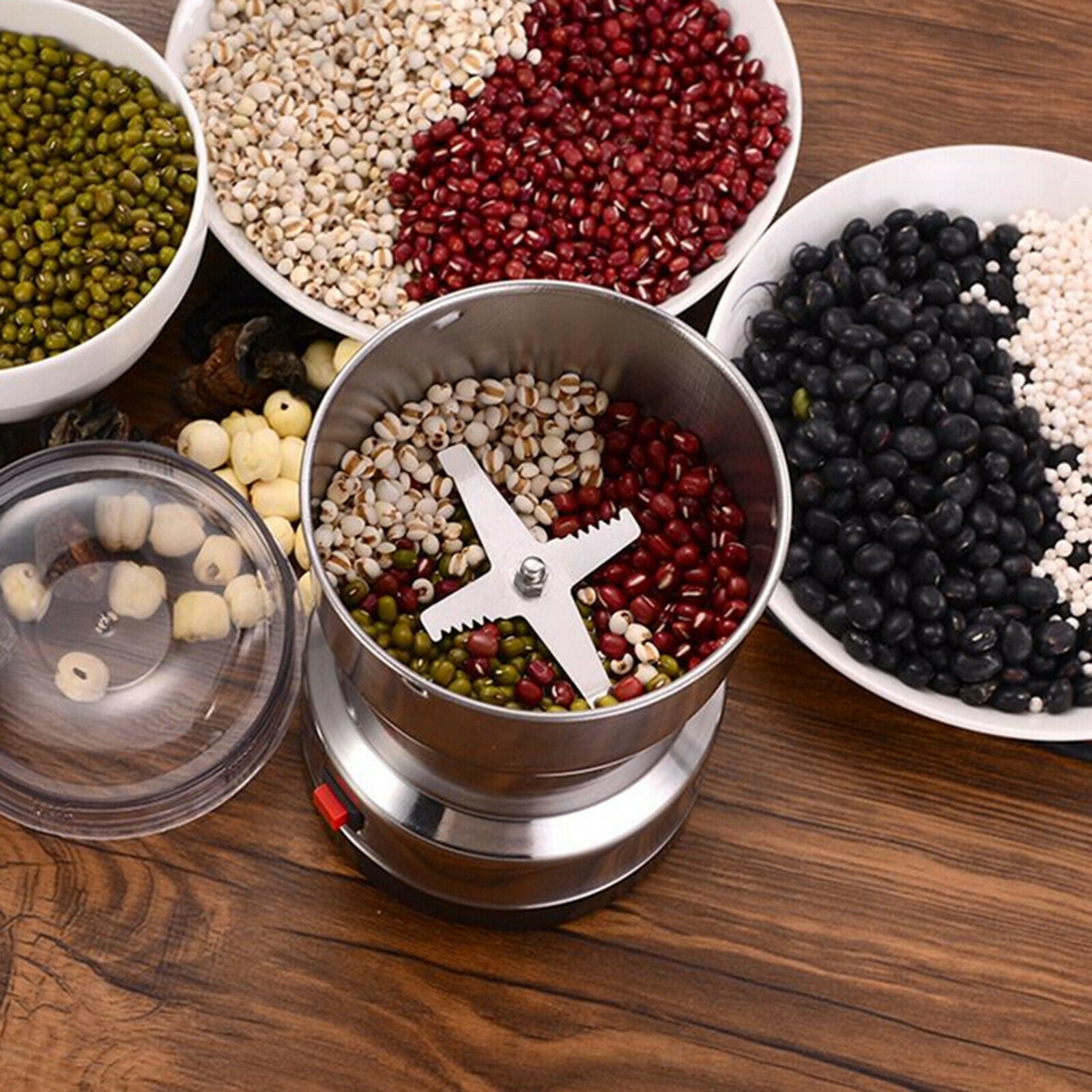 Electric Coffee Beans Grains Grinder for Nuts Spice Pepper Grinding Machine