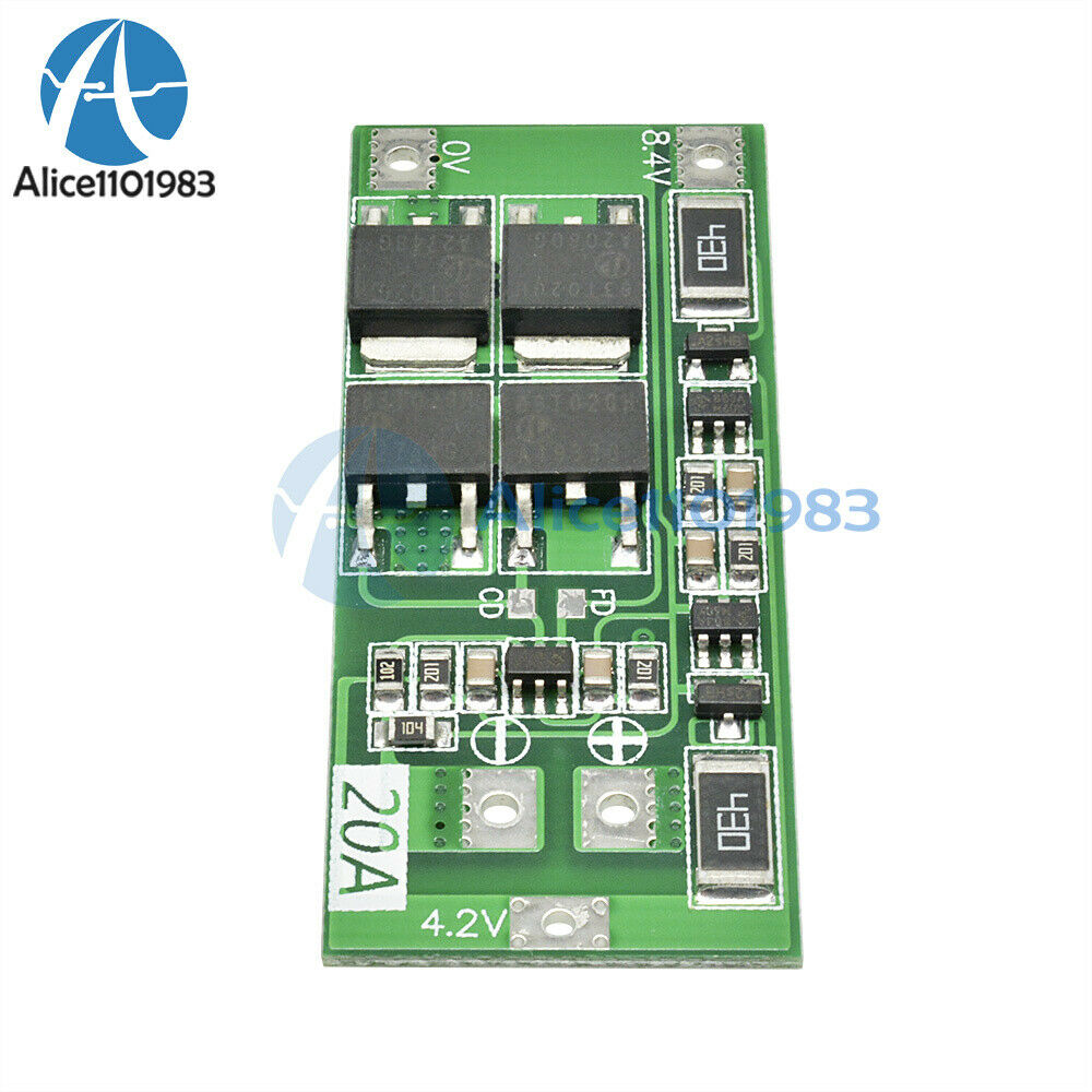 18650 Lithium Li-ion Battery BMS Protection Board 5PCS 2S 20A Charger Balance