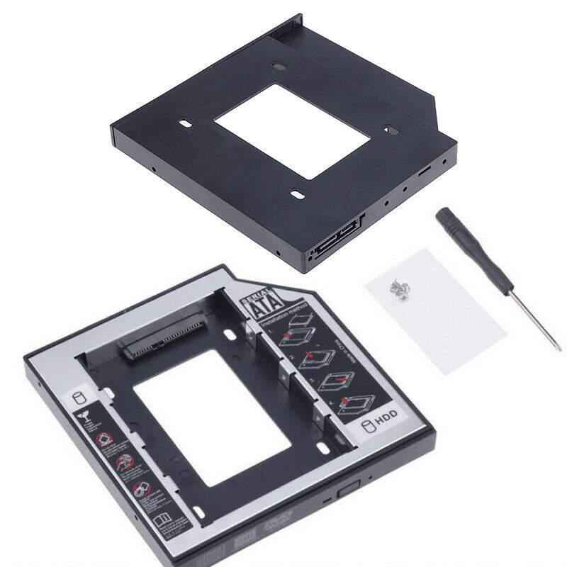 12.7mm SATA 3.0 Hard Disk Drive Box Enclosure DVD Adapter 2.5 SSDB_ZY RaJ LU