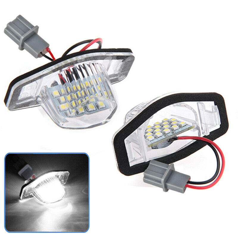 2x Error Free Led License Plate Light Lamp For  Crv Fit Jazz Crosstour OdysseyC2