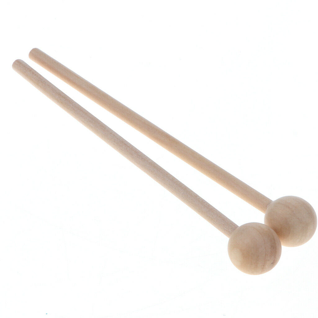 Child / baby learning Orff instrument, wooden drum