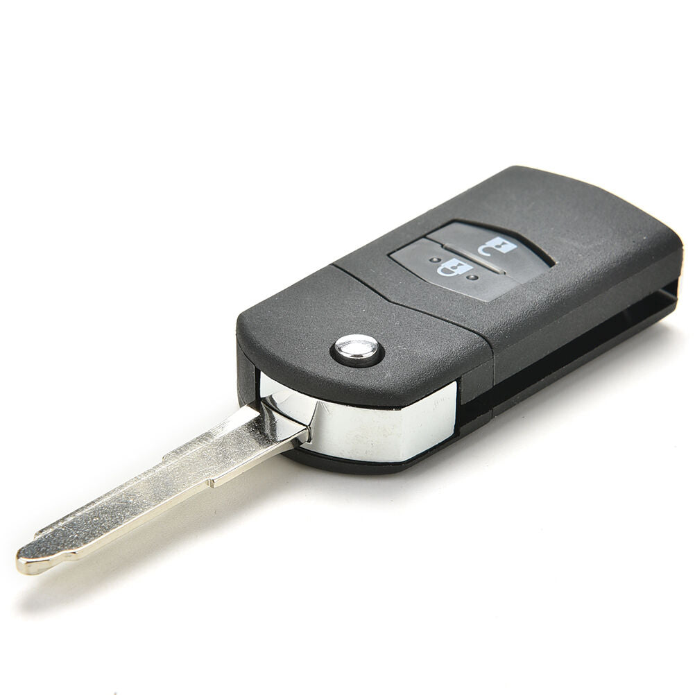 2Button Fob Flip Key Shell fit for MAZDA 3 5 6 Flip Remote Key Case Replace S Lt
