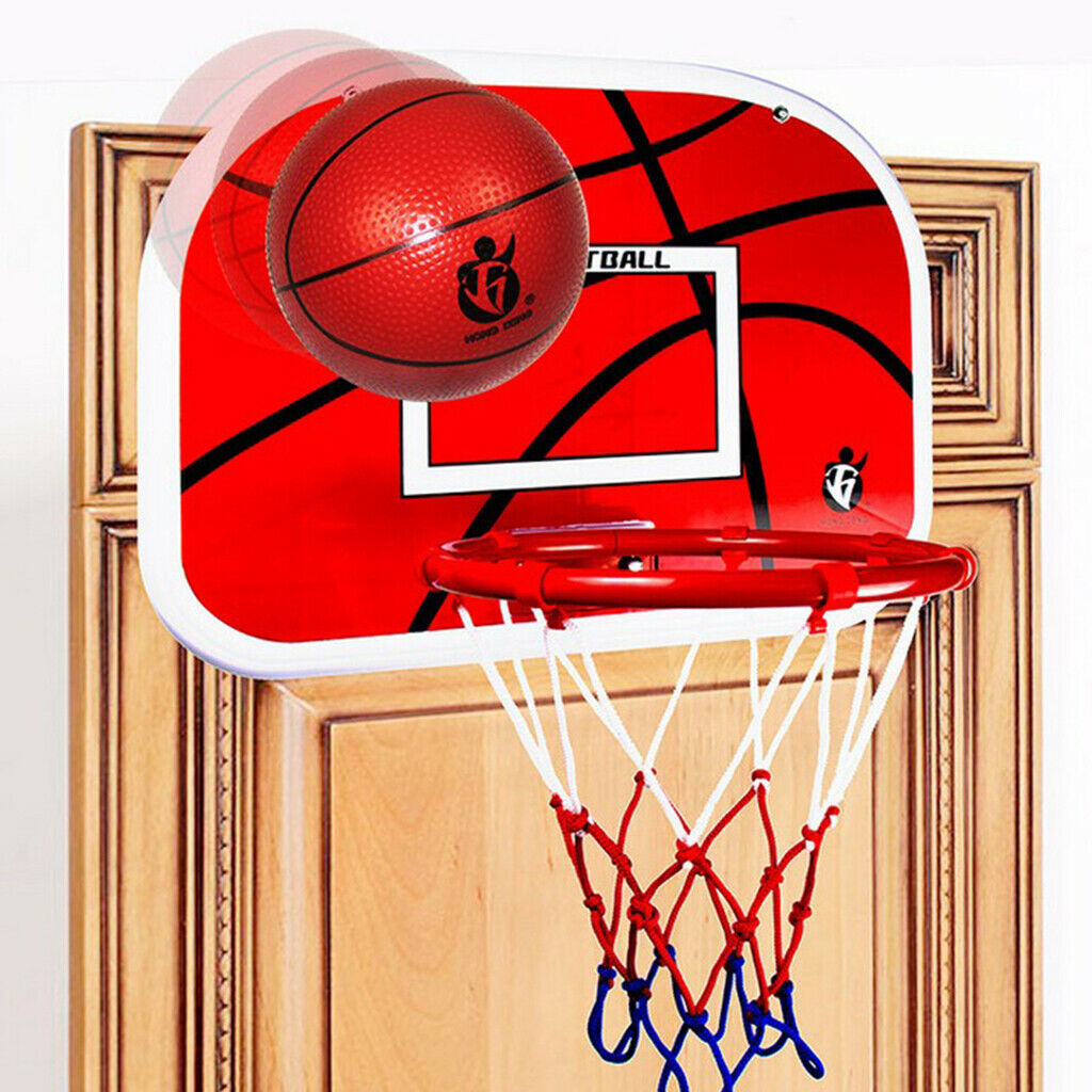 Child's Play Indoor Hanging Basketball Set, Mini Basketball Board Game Toys,