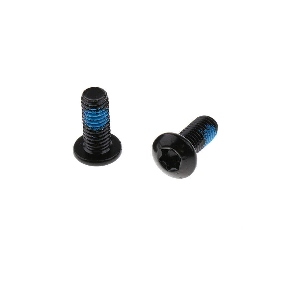 20Pc Bike Disc Brake Rotor Steel Bolts Mountain Bike Bottle Screws M5 x 10mm