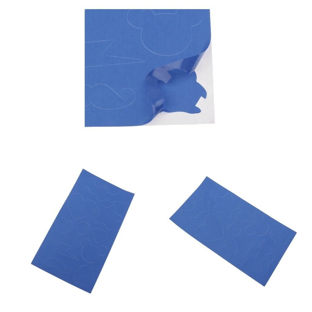 Set of 2pcs Uncoated Nylon Rain Jacket Repair Patches with Outside