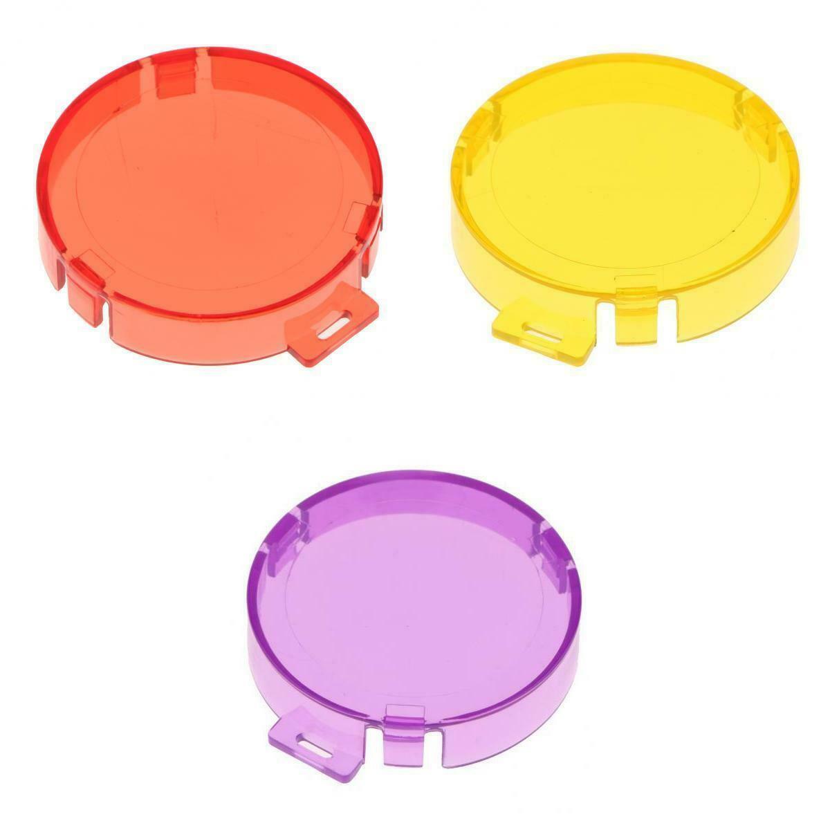3 Packs of Action Cameras, Diving Filter Housing for EK7000 (diameter 43mm)